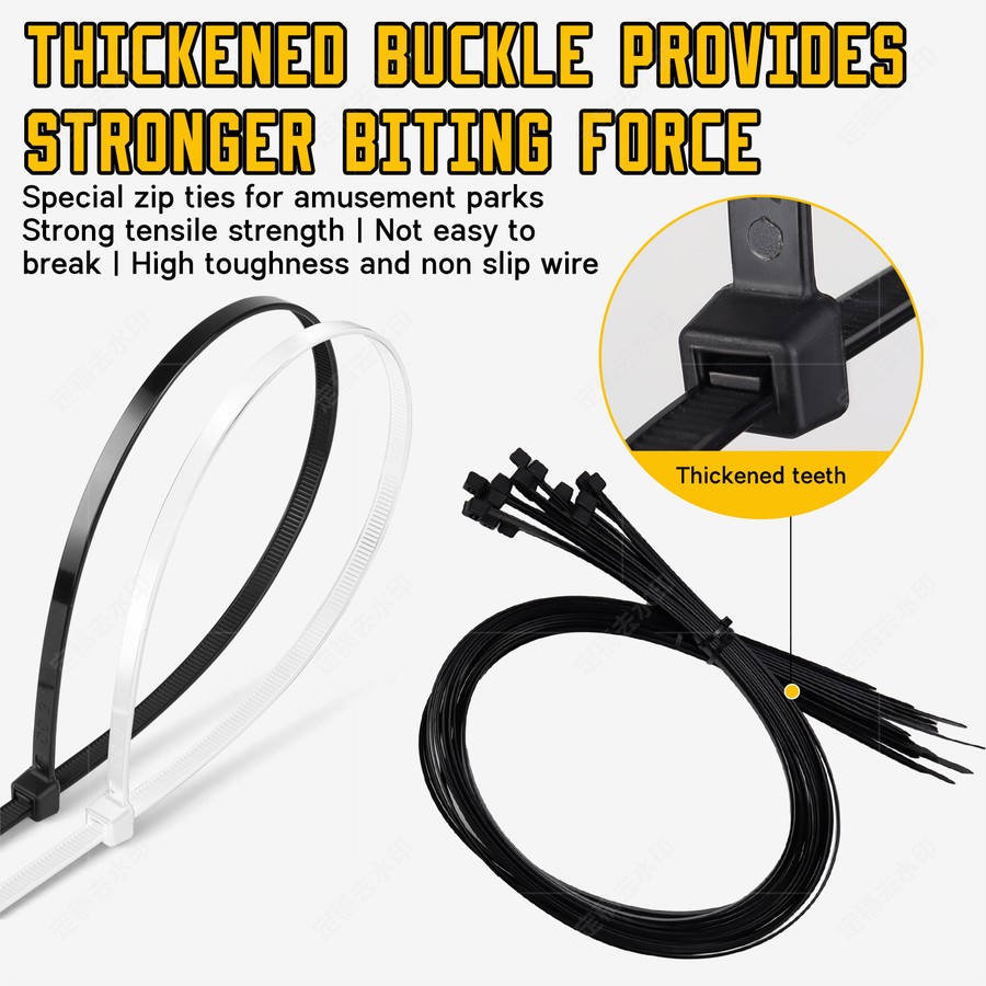8-Inch Standard Nylon Cable Ties